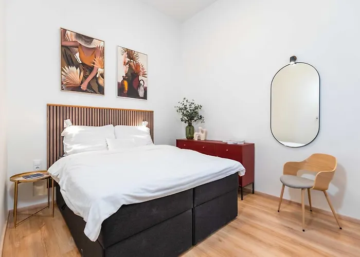 Modern Apartment French Balkony